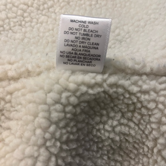 Denim/ fleece bomber jacket - Picture 12 of 12